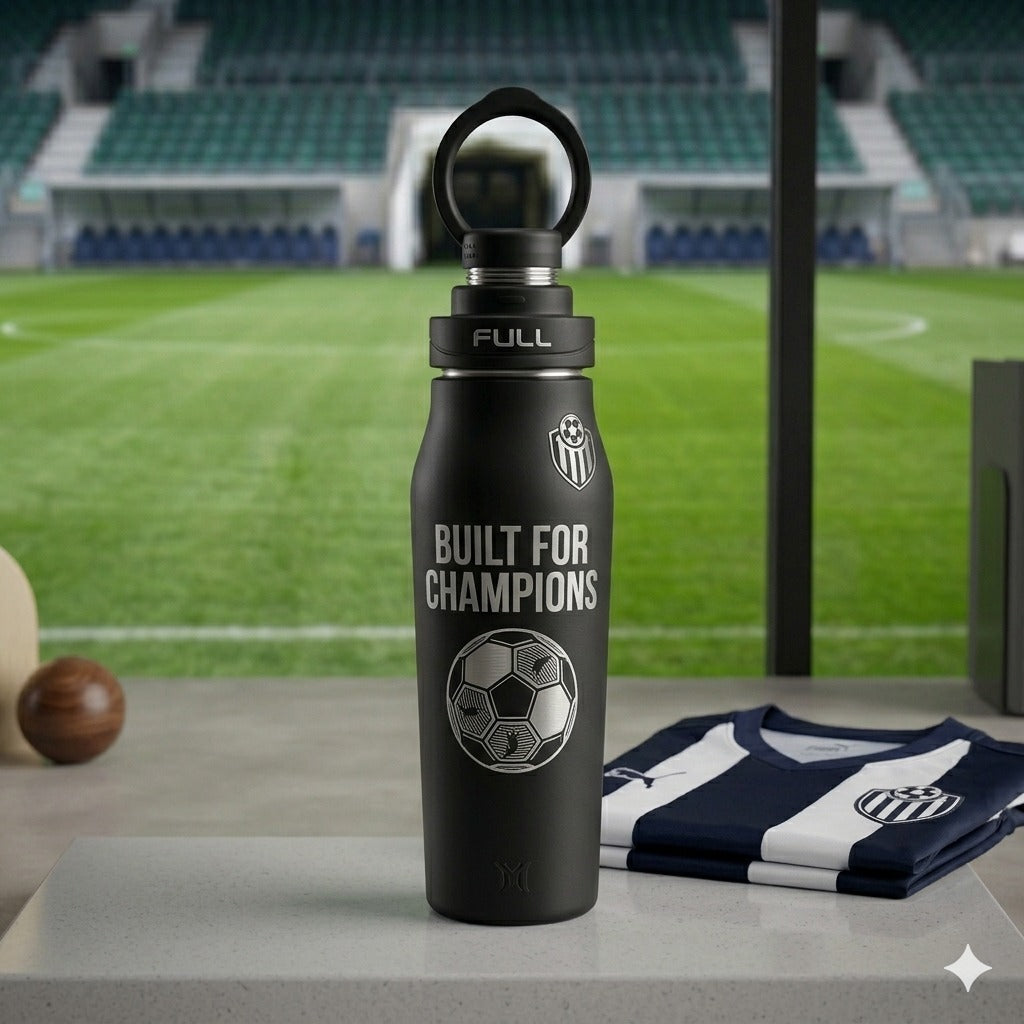 Football Water Bottle – Kingdom Champions Edition