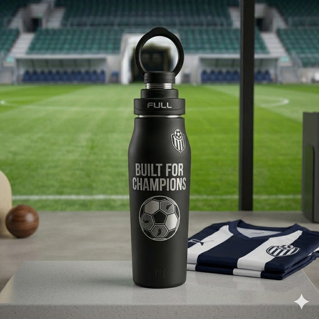 Football Water Bottle – Kingdom Champions Edition Main Image