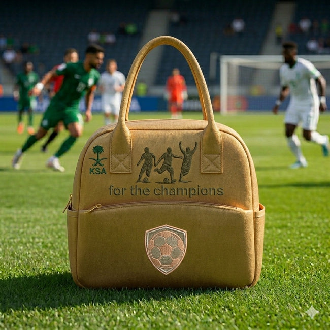 Saudi Football Lunch Bag – Champions Edition Main Image